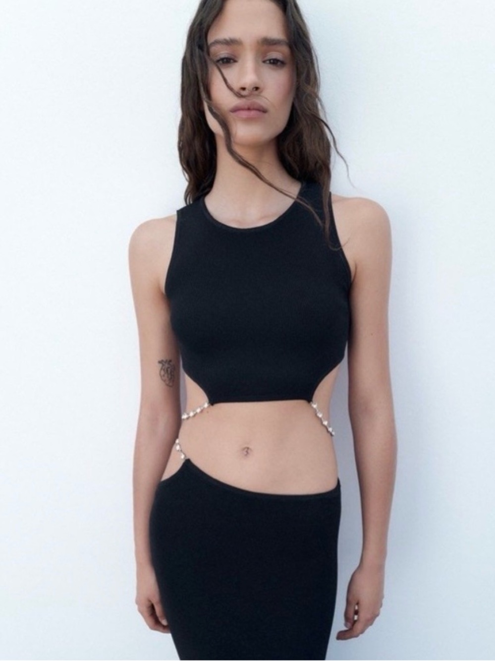 Zara Cropped Tank Top